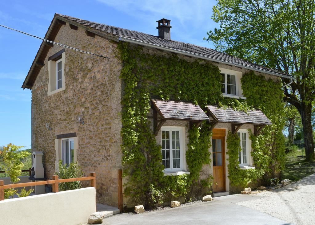 Aux Volets Bleus Chez Mark & Sylvie Rouffignac Saint-Cernin Exterior photo